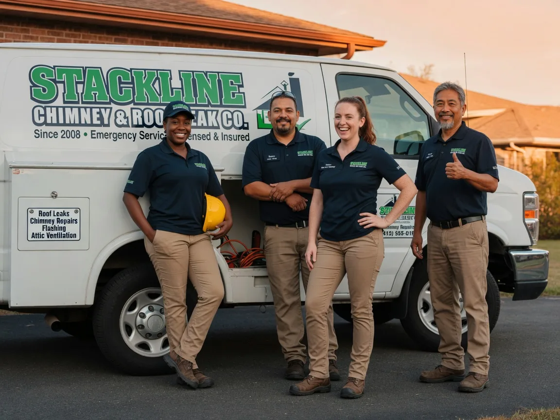 Chimney flashing repair company in Pattison, TX